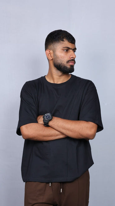 Relaxed Fit T-Shirt | BLACK
