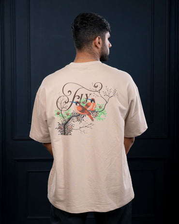 Oversized T-Shirt Beige (Fly)