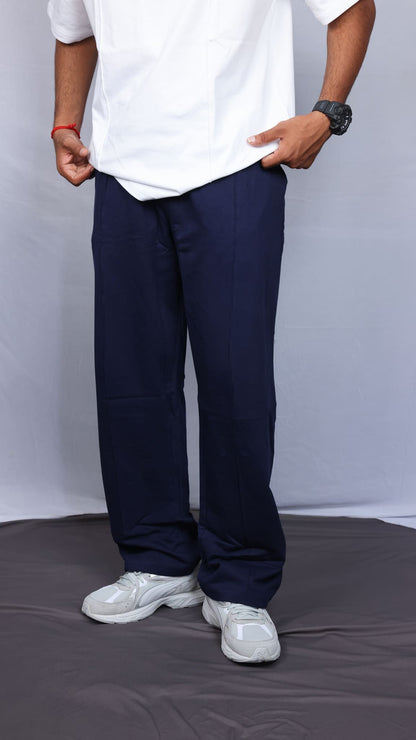 Relaxed Lounge Pants | Navy Blue