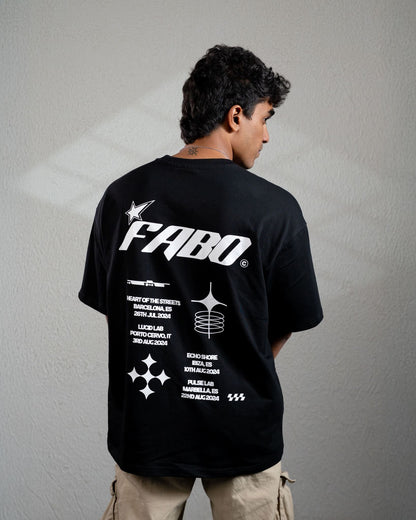 Oversized T-Shirt Black (Fabo)