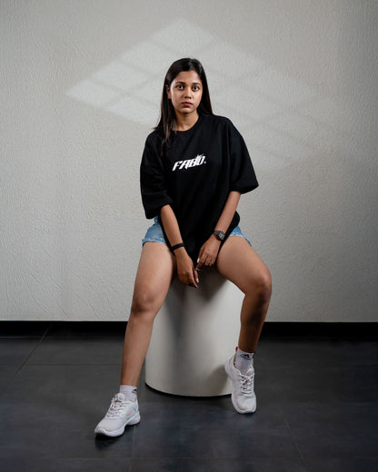 Oversized T-Shirt Black (Fabo)