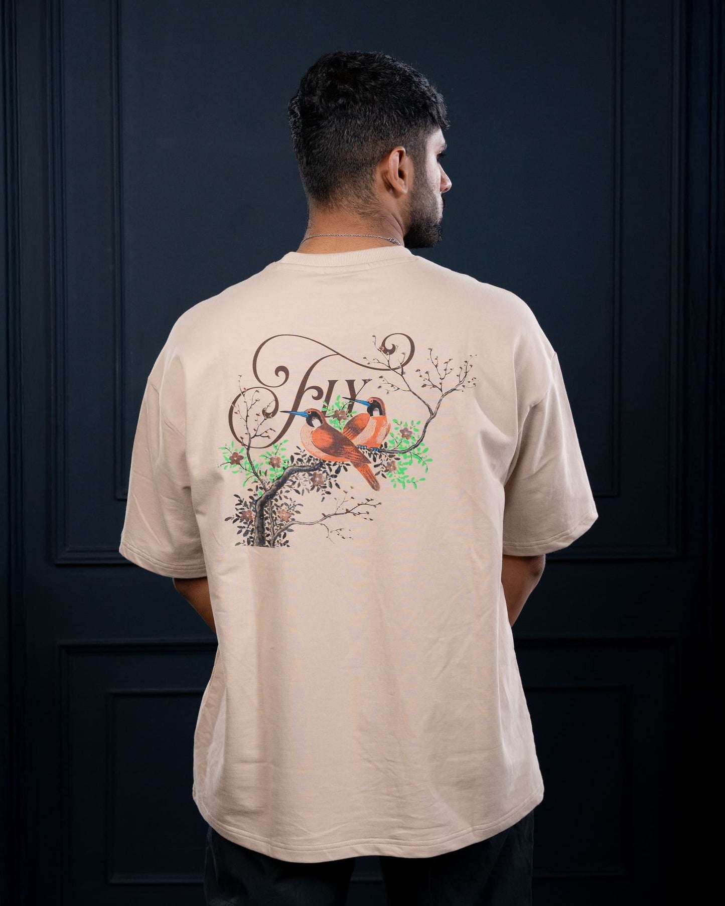 Oversized T-Shirt Beige (Fly)