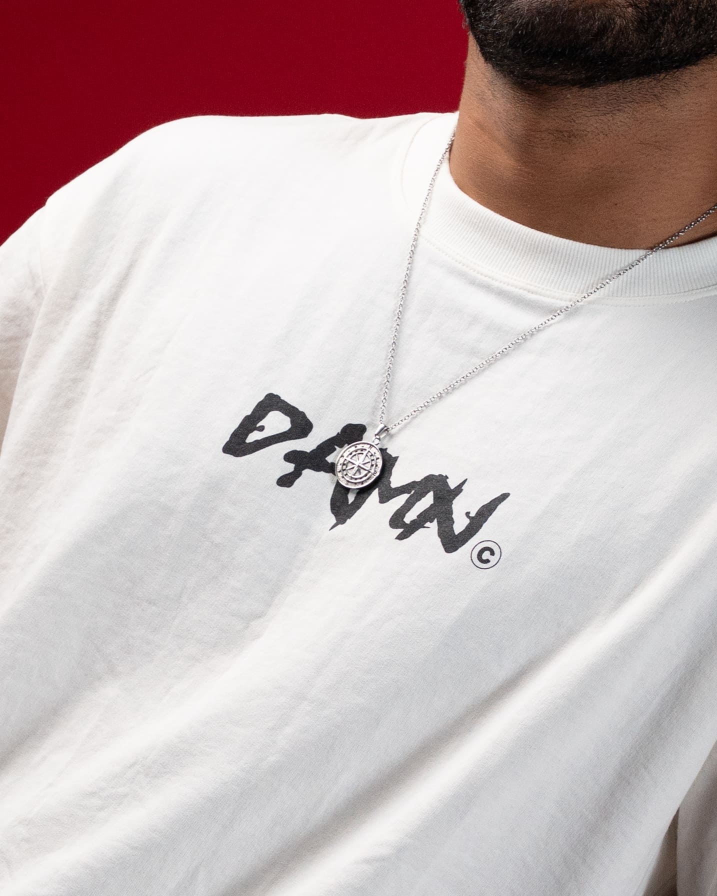 Oversized T-Shirt White (Damn)