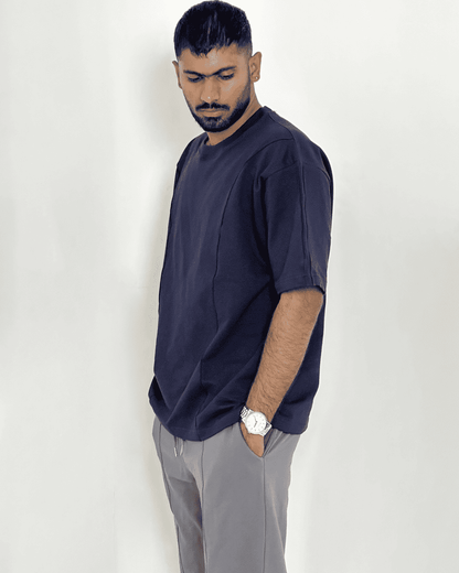 Relaxed Fit T-Shirt | Navy Blue